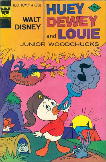 Walt Disney Huey, Dewey and Louie: Junior Woodchucks  issue 39-B Whitman Cover