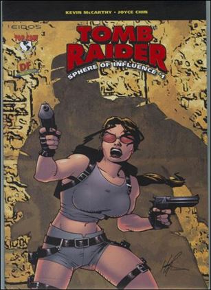 Tomb Raider: Sphere of Influence issue 1-H DF Howard Chaykin Red Foil Cover
