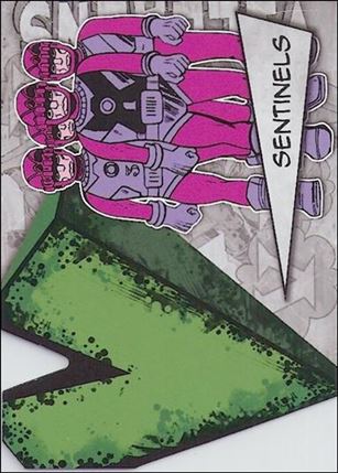 Marvel Beginnings: Series 3 (Villains Die-Cut Subset) card V-39 Sentinels
