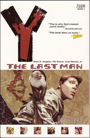 Y: The Last Man issue 1-B Unmanned