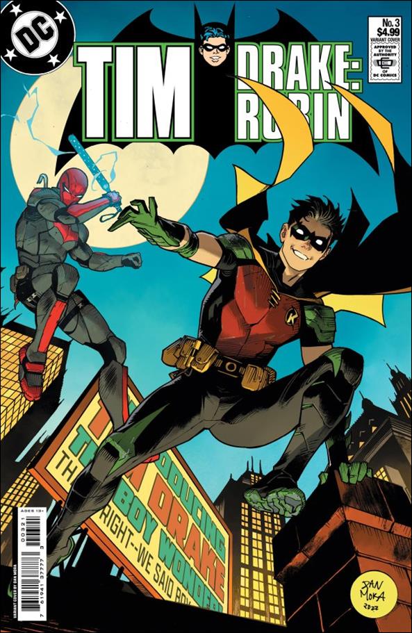 Tim Drake: Robin issue 3-B Dan Mora Cardstock Cover
