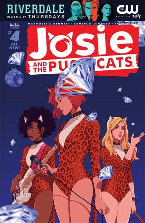 Josie and the Pussycats  issue 4 Audrey Mok Cover