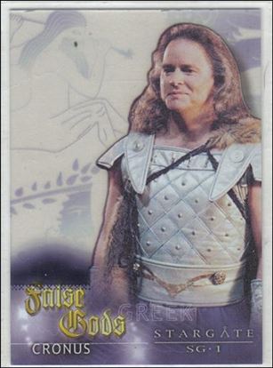 Stargate SG-1: Season 5 (False Gods Subset) card F4 Cronus