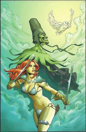 Red Sonja (2005) issue 28-F Gregory Homs Virgin Cover