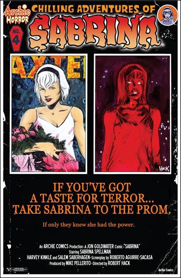 Chilling Adventures of Sabrina issue 4-B "Carrie" Cover