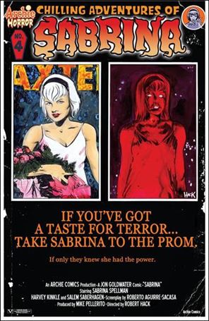 Chilling Adventures of Sabrina issue 4-B "Carrie" Cover