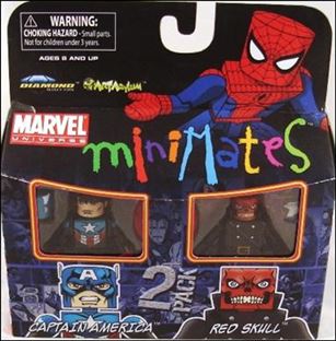 Marvel Minimates figure 70 Captain America and Red Skull