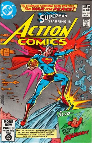 Action Comics (1938) issue 517-B UK Price Cover