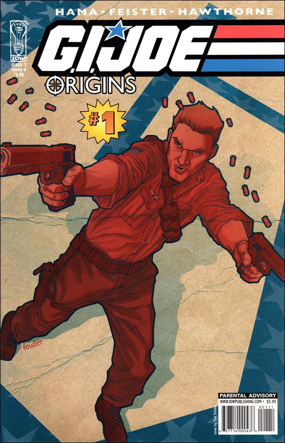 G.I. Joe: Origins issue 1-B Tom Feister Cover