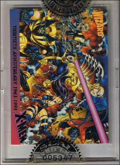 Wizard: X-Men Thirtieth Anniversary (Promo) card 1-B X-Men (Gold Foil Sealed and Numbered)