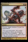 Magic the Gathering: Commander (Base Set) card 231 Terminate