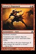 Magic the Gathering: Guildpact (Base Set) card 65 Fencer's Magemark