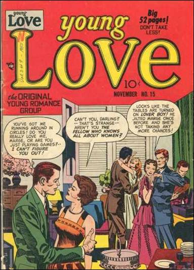 Young Love (1950) issue 9 #15 on Cover