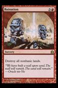 Magic the Gathering: Commander (Base Set) card 134 Ruination