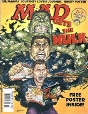 MAD (1955) issue 431-B MAD Gets the Hulk Cover
