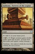Magic the Gathering: Planechase (Base Set) card 138 Sunhome, Fortress of the Legion