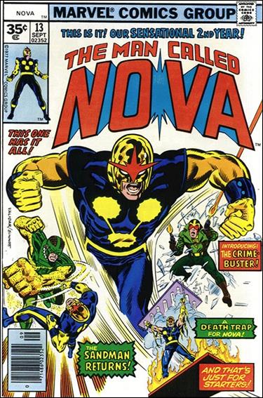 Nova (1976) issue 13-B 35 Cent Price Cover