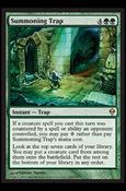 Magic The Gathering: Zendikar (Base Set) card 184 Summoning Trap