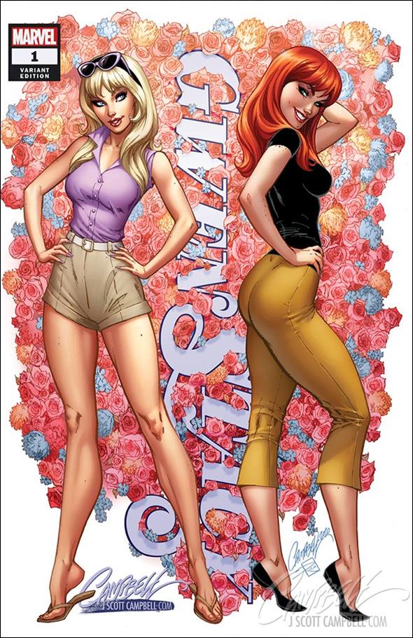Gwen Stacy issue 1-L J. Scott Campbell "Summer" Cover 1/2500