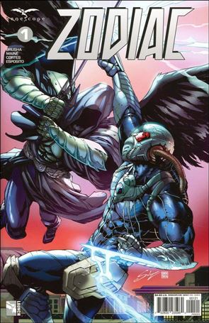 Zodiac issue 1-B Edgar Salazar Cover