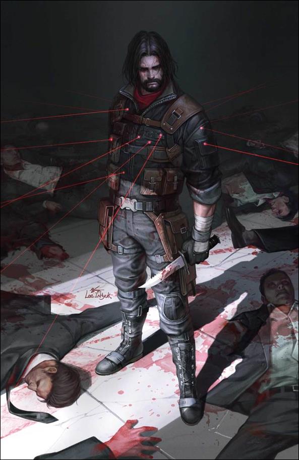 BRZRKR issue 1-SU InHyuk Lee Frankie's Comics Cover