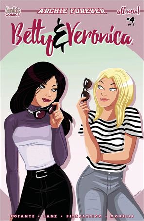 Betty & Veronica issue 4-B Derek Charm Cover