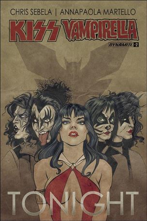 KISS / Vampirella issue 2-B Carli Ihde Cover