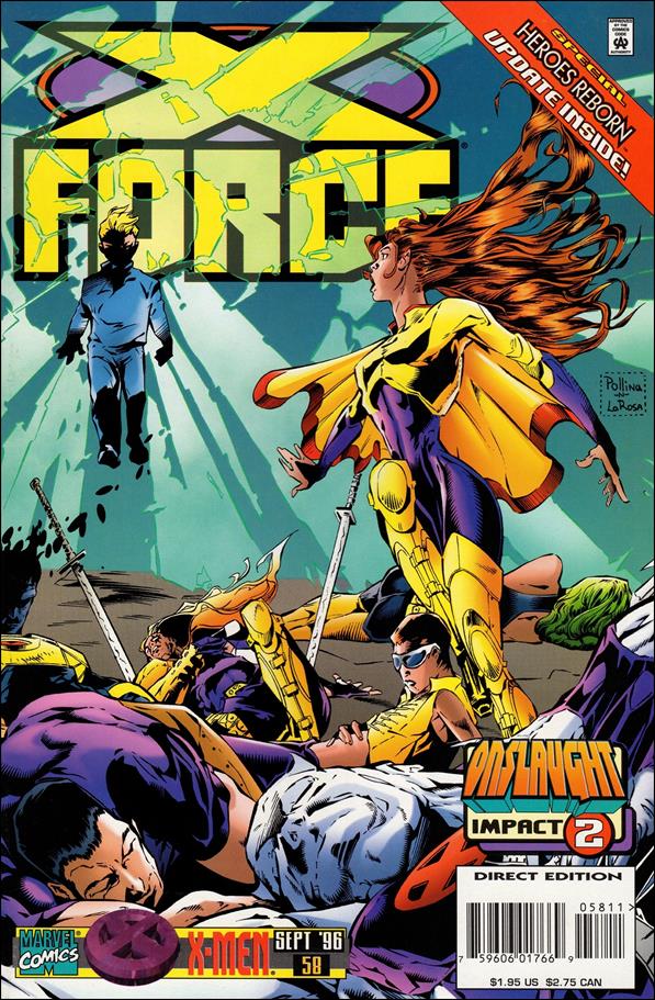 X-Force (1991) issue 58 Direct Edition