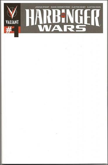 Blank Cover Con Exclusive - Harbinger Wars / Shadowman issue 1 Flipbook with Shadowman #1 Blank Cover