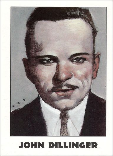 True Crime (Base Set) card 35 John Dillinger