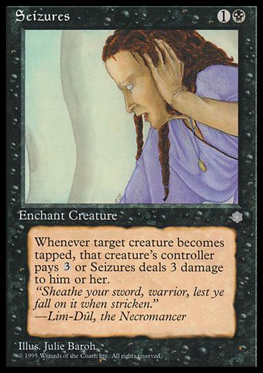 Magic the Gathering: Ice Age (Base Set) card 159 Seizures