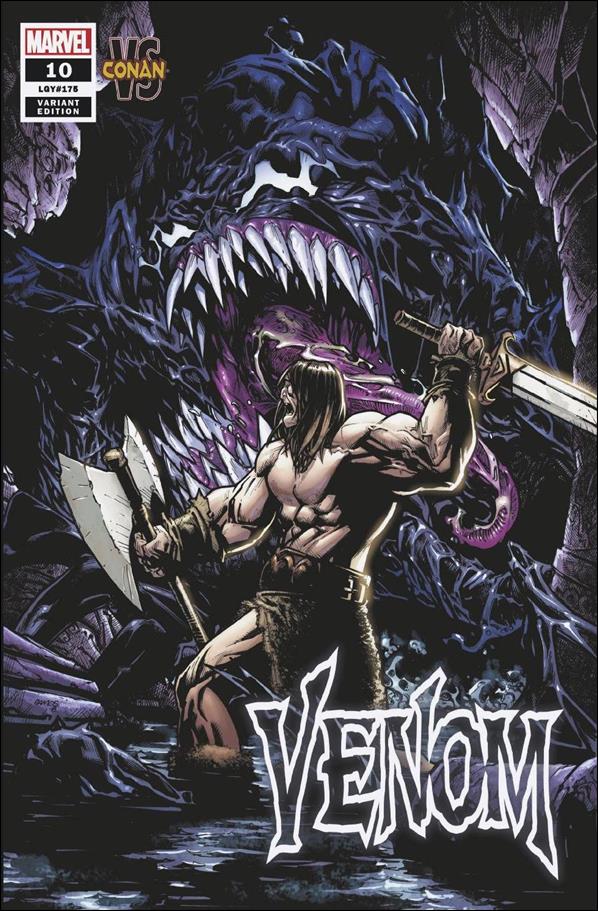 Venom (2018) issue 10-C Humberto Ramos "Conan Vs. Marvel" Cover