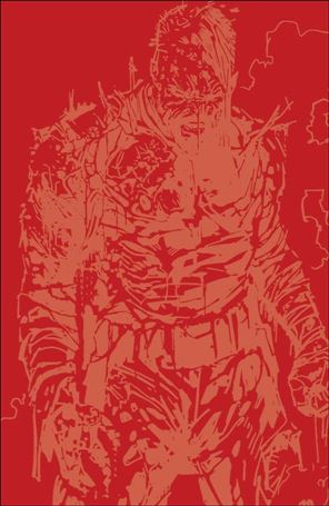 BRZRKR: Pen & Ink issue 1-B Ron Garney Spot UV Cover