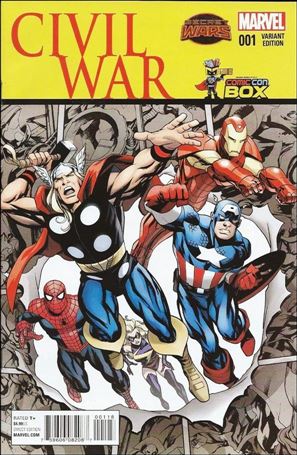 Civil War (2015) issue 1-R Mike McKone ComicConBox.com Cover