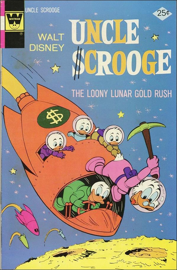 Walt Disney's Uncle Scrooge issue 117-B Whitman Cover