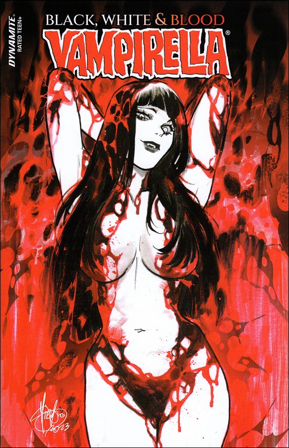 Vampirella: Black, White & Blood issue nn-B Mirka Andolfo Cover