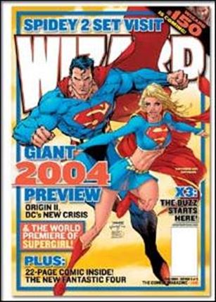 Wizard: The Comics Magazine issue 148-B Jim Lee & Michael Turner Superman/Supergirl Cover