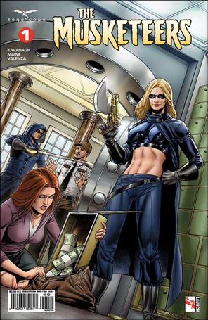 Musketeers issue 1-B Robert Atkins Cover