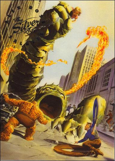 Marvel: The Silver Age (Alex Ross Subset) card AR7 Fantastic Four #1