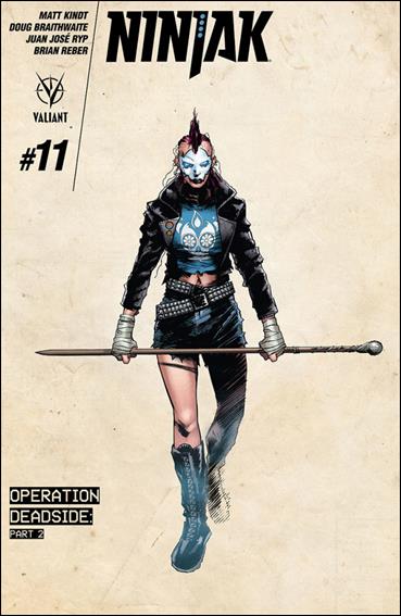 Ninjak (2015) issue 11-D Trevor Hairsine 1:10 Character Design Cover
