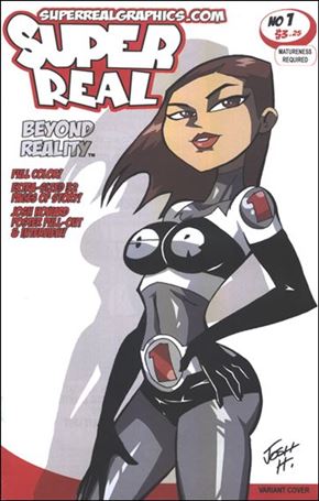 Super Real issue 1-B Josh Howard Cover