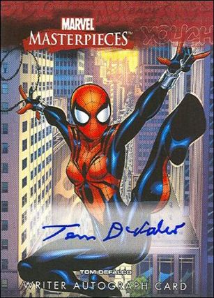 2008 Marvel Masterpieces: Series 3 (Writer Autograph Subset) card TD-2 Tom DeFalco