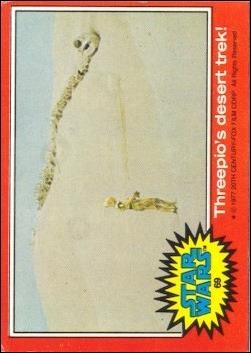 Star Wars: Series 2 (Base Set) card 69 Threepio's desert trek!