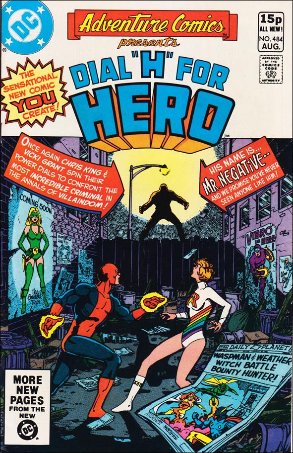 Adventure Comics (1938) issue 484-B UK Price Cover