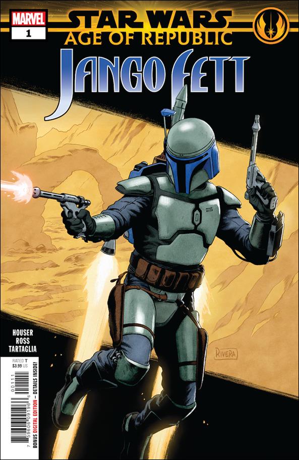 Star Wars: Age of Republic - Jango Fett issue 1 Paolo Rivera Cover