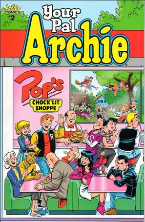 Your Pal Archie issue 2-B Les McClaine Cover