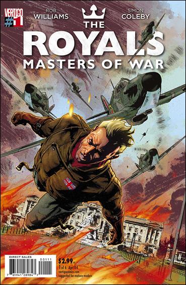 Royals: Masters of War issue 1 Simon Coleby Cover