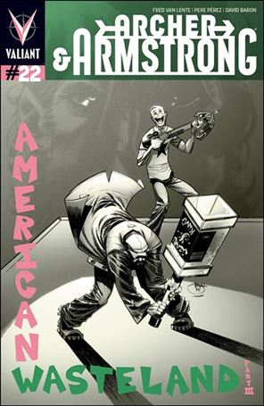 Archer & Armstrong (2012) issue 22 Shawn Crystal Cover