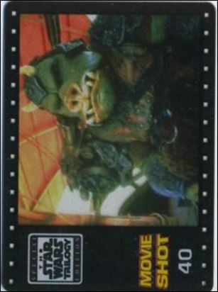 Star Wars Trilogy Special Edition Movie Shot Cels UK (Promo) card 40
