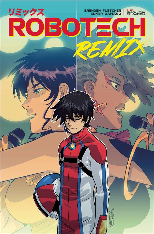 Robotech Remix issue 4 Elmer Damaso Cover